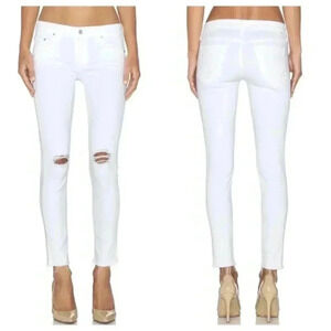 MOTHER Looker Ankle Fray Little Miss Innocent